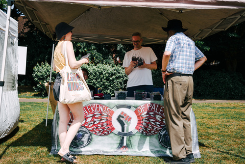 Community members at Rosebery Park