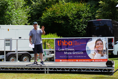 Community members at Rosebery Park